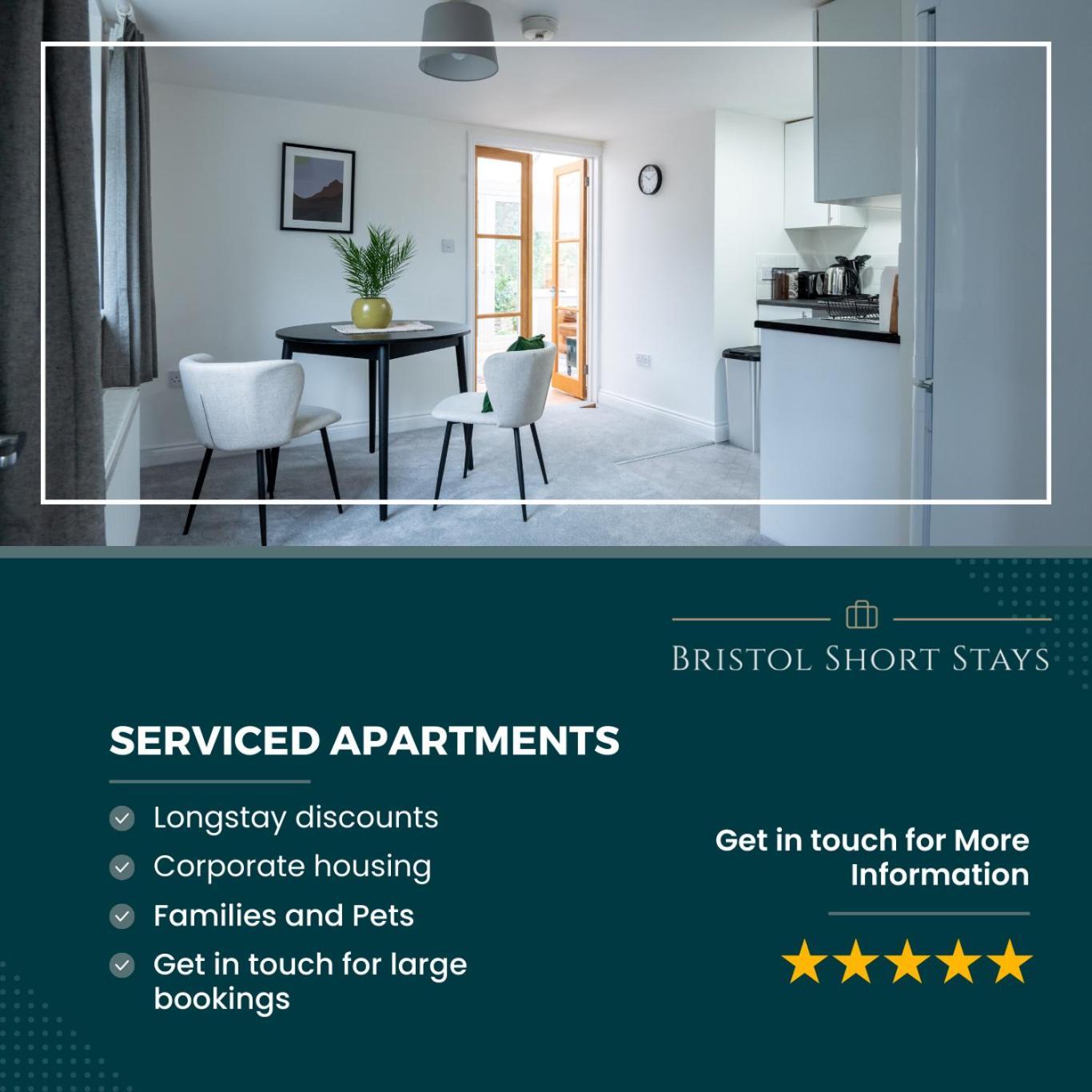 Bristol Short Stays - Amazing Redland Flat! Free Parking المظهر الخارجي الصورة